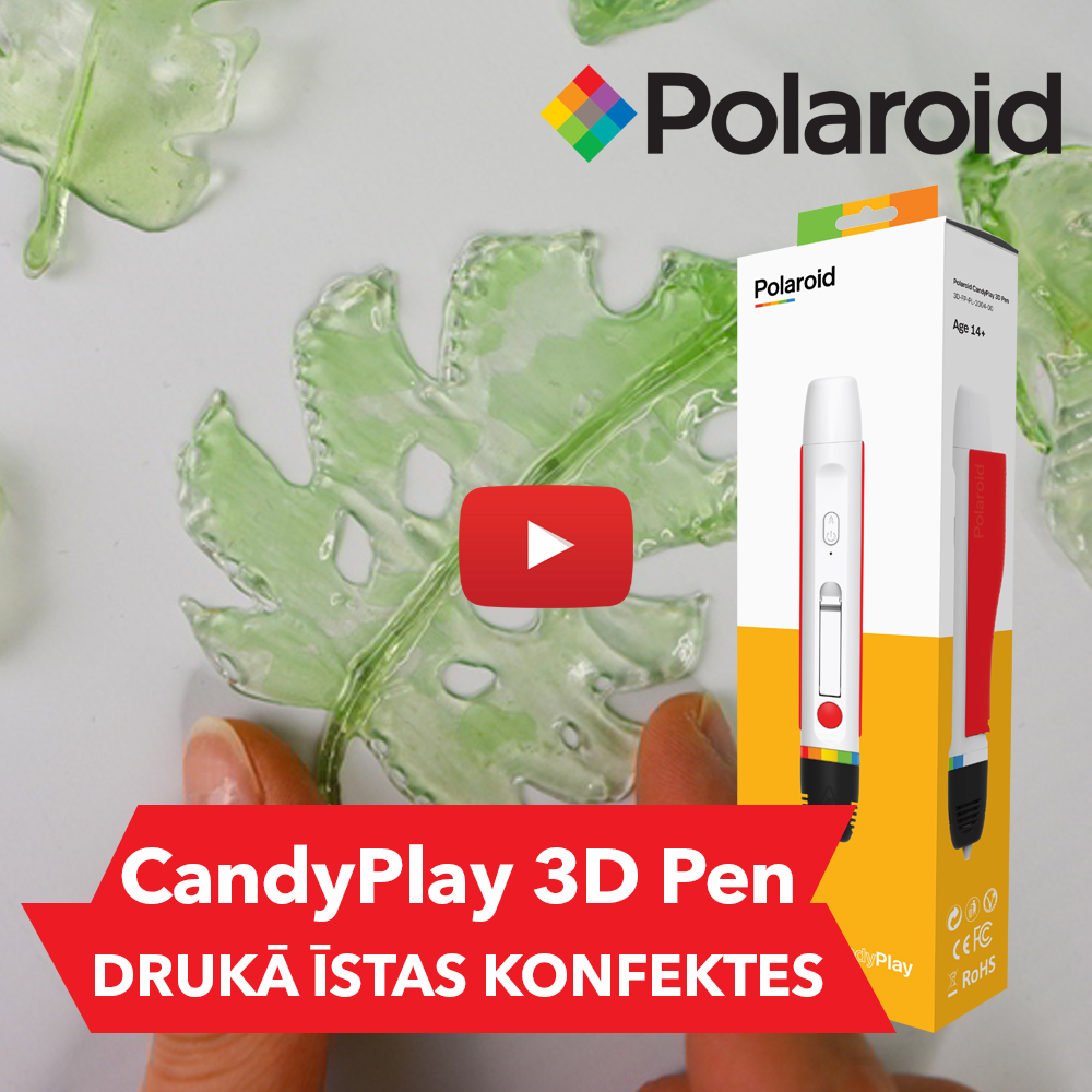 Polaroid CandyPlay 3D Pen Youtube video